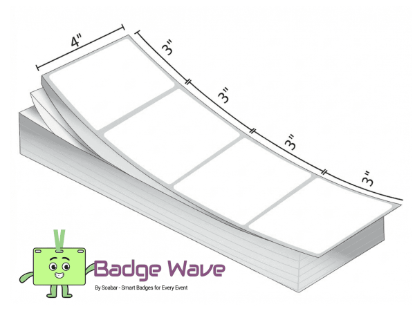 4" x 3" Inkjet Card - Blank