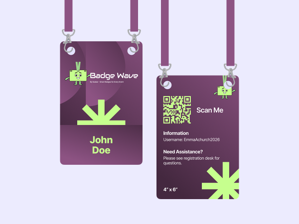 4" x 6" Inkjet Adhesive - Printed
