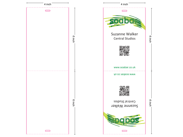 4" x 6" Inkjet Adhesive - Blank