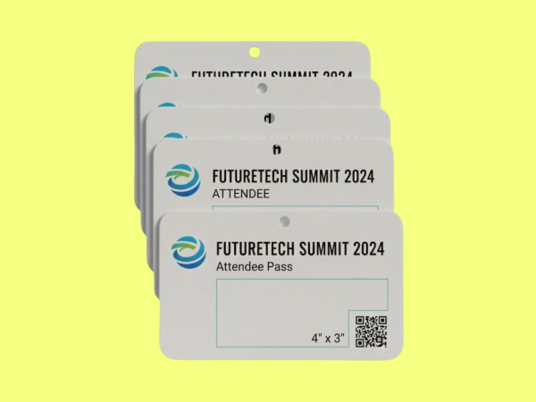 4" x 3" Direct Thermal Card - Printed
