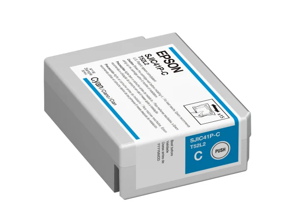 Cyan Ink cartridge for Epson C4000e