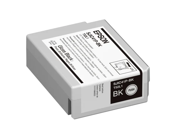 BK Black Ink cartridge for Epson C4000e